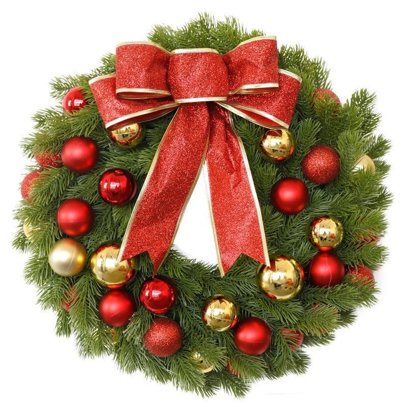 Mori Style Christmas Wreath Door Hanging for Home and Mall Window Decoration|Seasonal Decorations