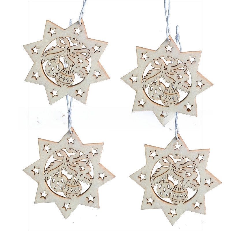 Christmas Wood Boxwood Decoration for Office Wedding Birthday Party|Home Decor