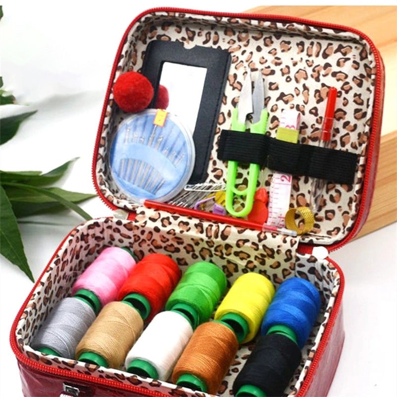 Multi-Functional Portable Sewing Kit with Storage Box for Home, Student Dormitory Use | Household & DIY Tools
