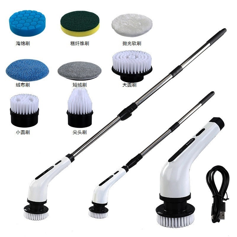 Minimalist Solid Color Plastic Cleaning Brush for Home Use|Household Cleaning Tools