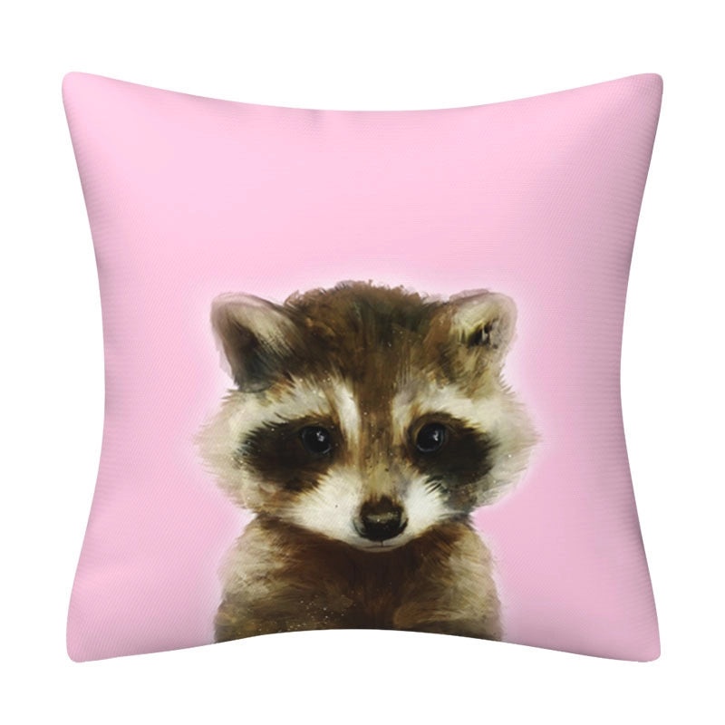 Adorable Animal Print Polyester Pillow Covers for Couch & Sofa Decor|Home Decor Accessories