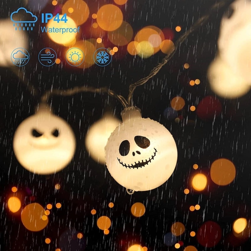 Halloween Minimalist Eye PVC String Lights for Family Outdoor Party|Home Decor & Lighting
