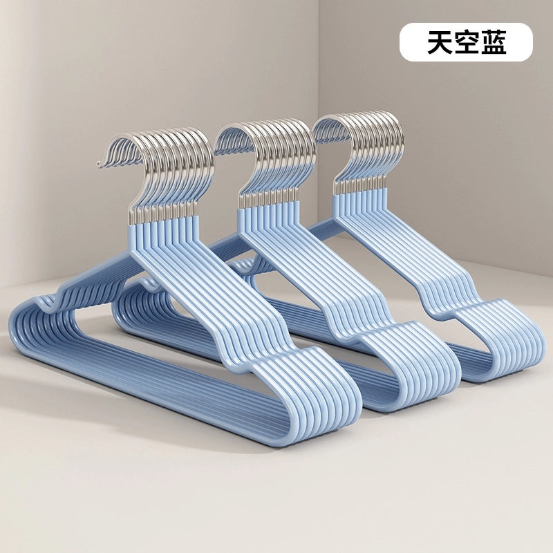 Thickened Plastic Coated Non-slip Clothes Hanger for Adults and Children|Home & Kitchen/Hangers & Closet Storage
