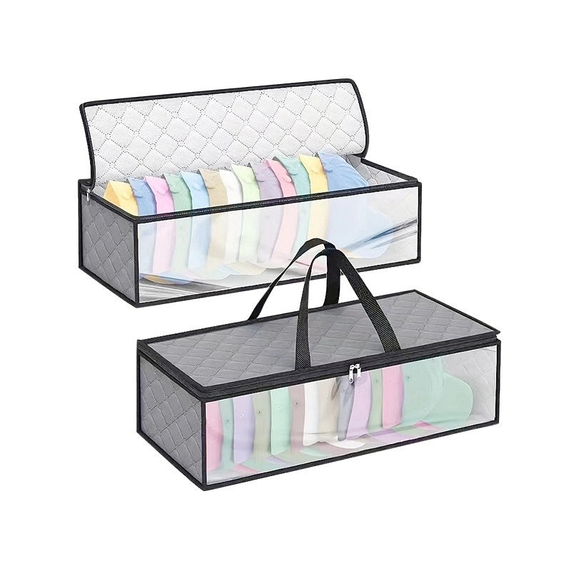 Foldable Non-woven Clothes and Hat Organizer Bag for Luggage Packing | Travel Storage Bags