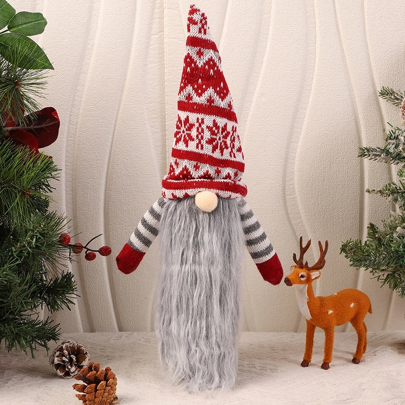 Festive Cartoon Color Block Wine Sleeve Minimalist Holiday Design|Home & Kitchen Accessories