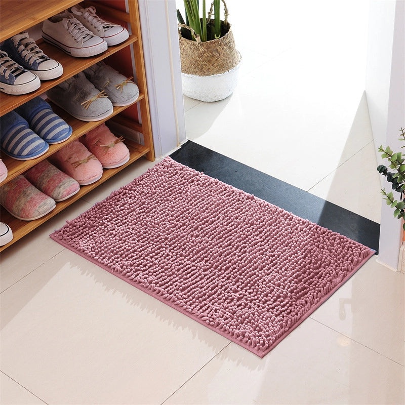 Chenille Floor Mats for Bedroom Kitchen Living Room Bathroom Non-Slip Absorbent Door Carpet|Home Decor & Floor Mats