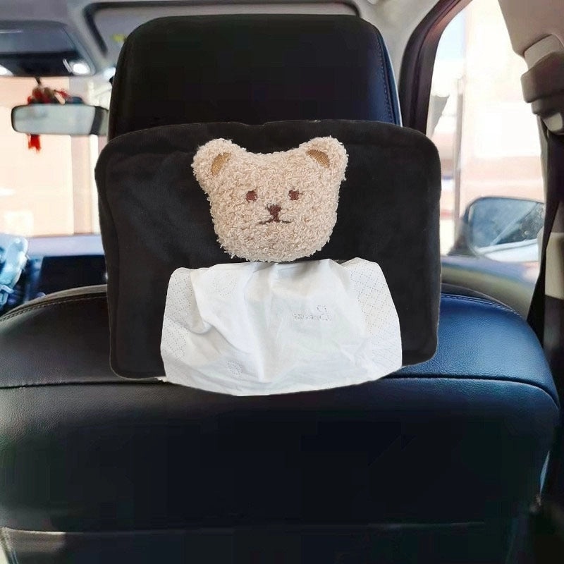 Plush Bear Tissue Dispenser for Casual Vacation Use | Home Decor & Accessories