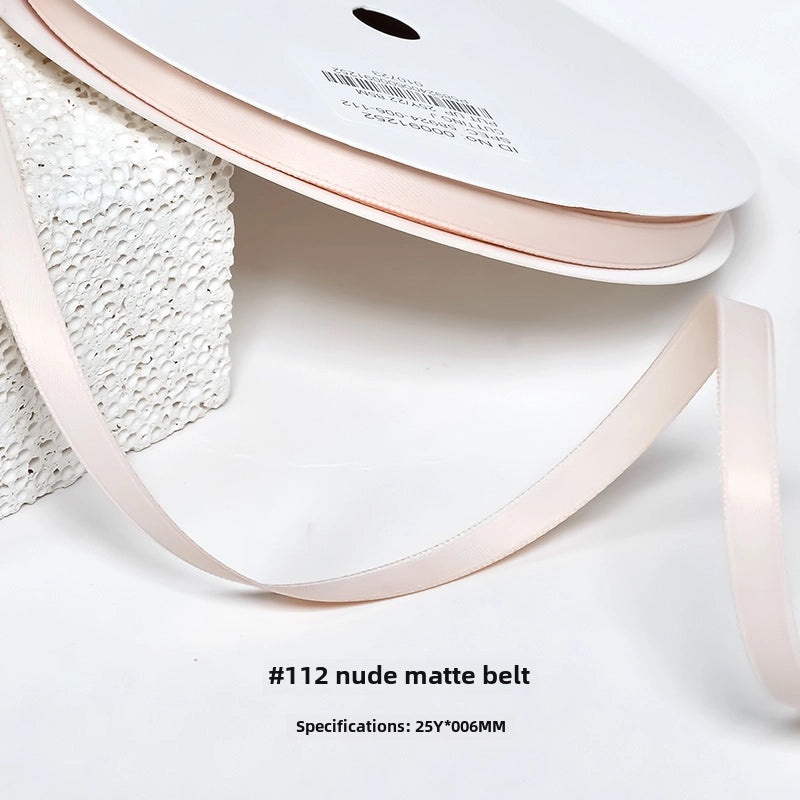 Yao Ming Han Style Milk Silk Ribbon Bow Hair Accessory Korean Full-matte Floral Packaging Belt|Hair Accessories