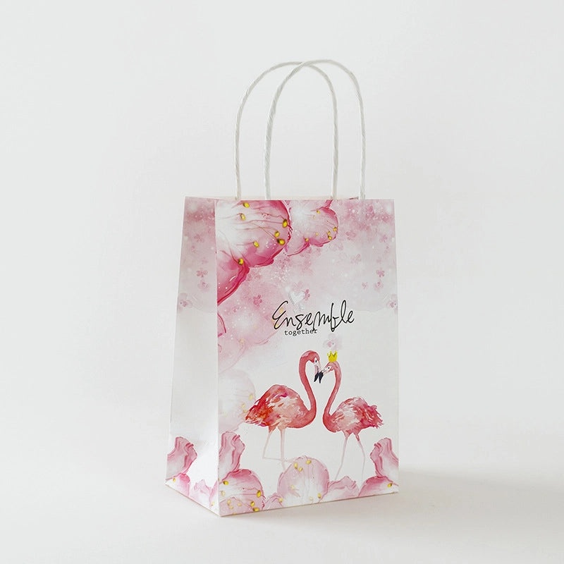 Cute Animal Fruit Heart Kraft Paper Birthday Gift Bag Party Wrapping Supplies 1 Piece|Gift Bags & Wrapping Supplies