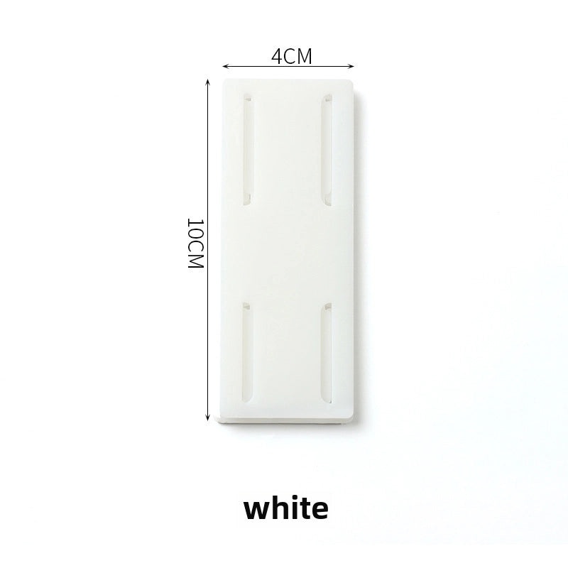 Wall-mounted Plug-in Holder Rack for Socket Storage Patch Board Router | Home Organization Accessories