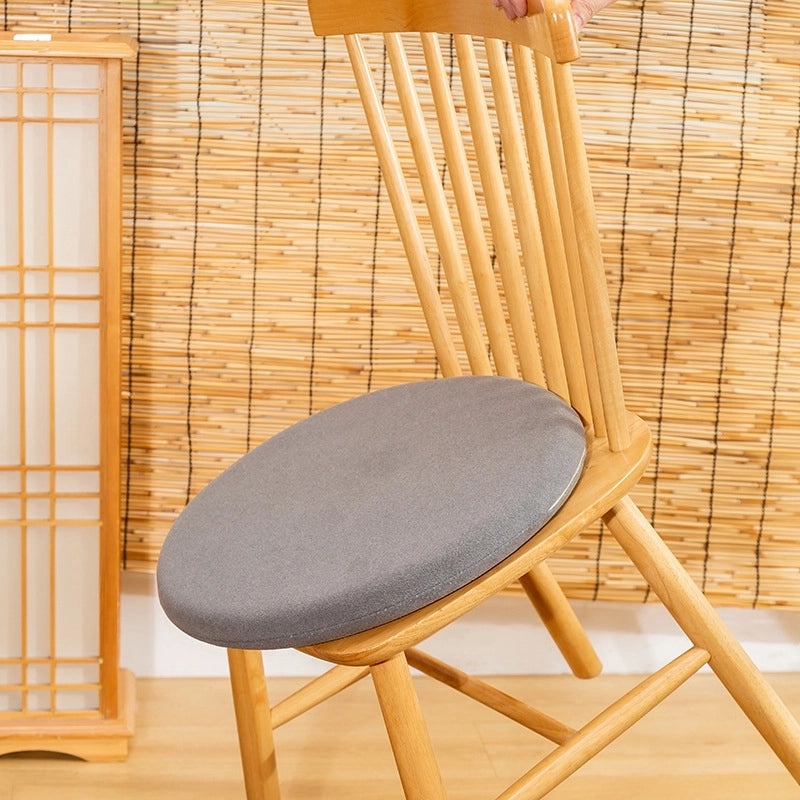 Japanese Style Round Memory Foam Office Chair Cushion Thick Tatami Seat Pad Comfortable Sitting|Home & Office Chair Cushions
