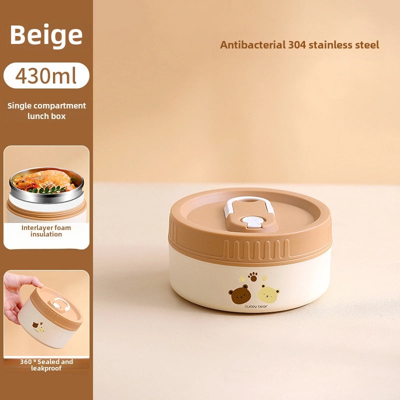 Microwave Safe Cat Lunch Box Set | Office & Home Insulated Small Meal Container | Cute Portable Lunch Box | Kitchen Storage Containers|Lunch Boxe