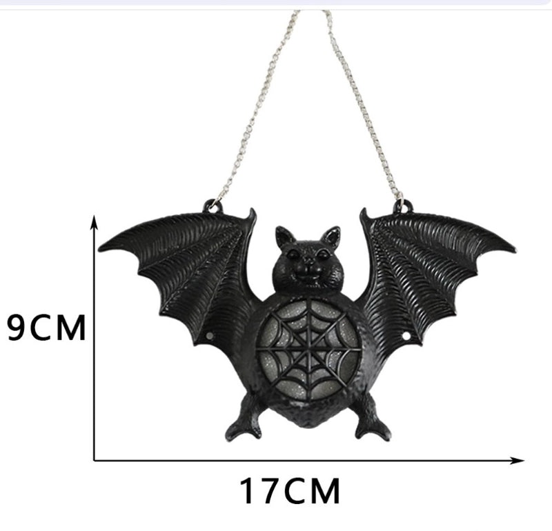 Halloween Cute Bat Plastic Decorative Lights for Home Festival Props|Holiday Lighting Decorations