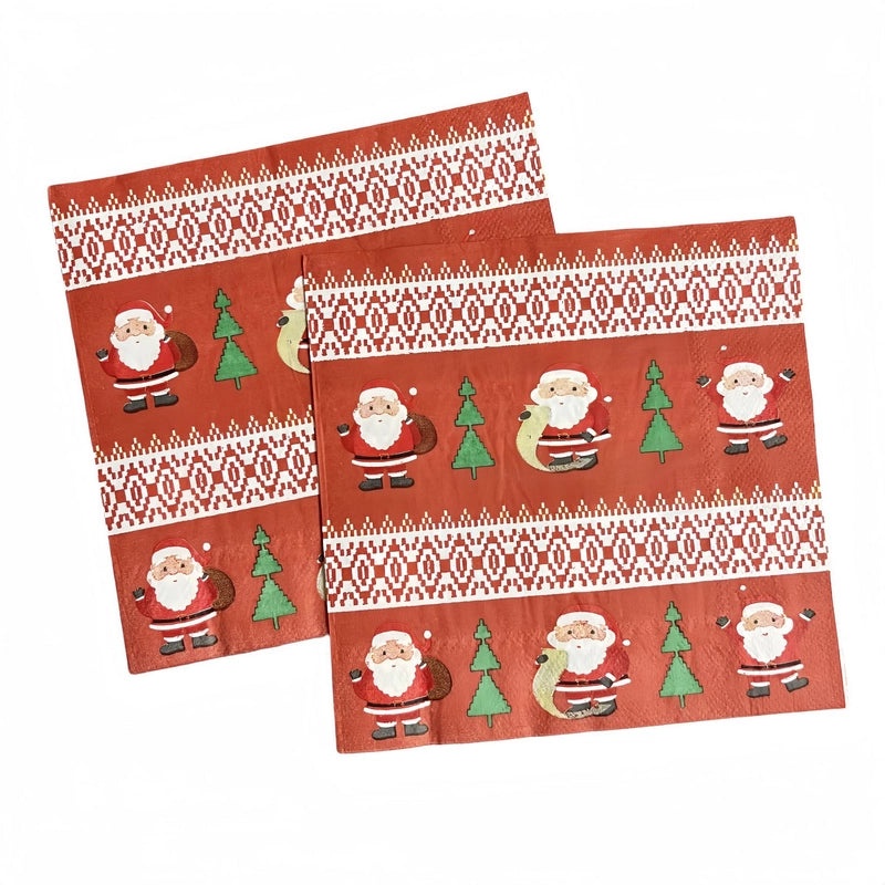 Nordic Christmas Tableware Set with Santa Claus and Tree Design|Home & Garden > Kitchen & Dining > Tableware & Serveware