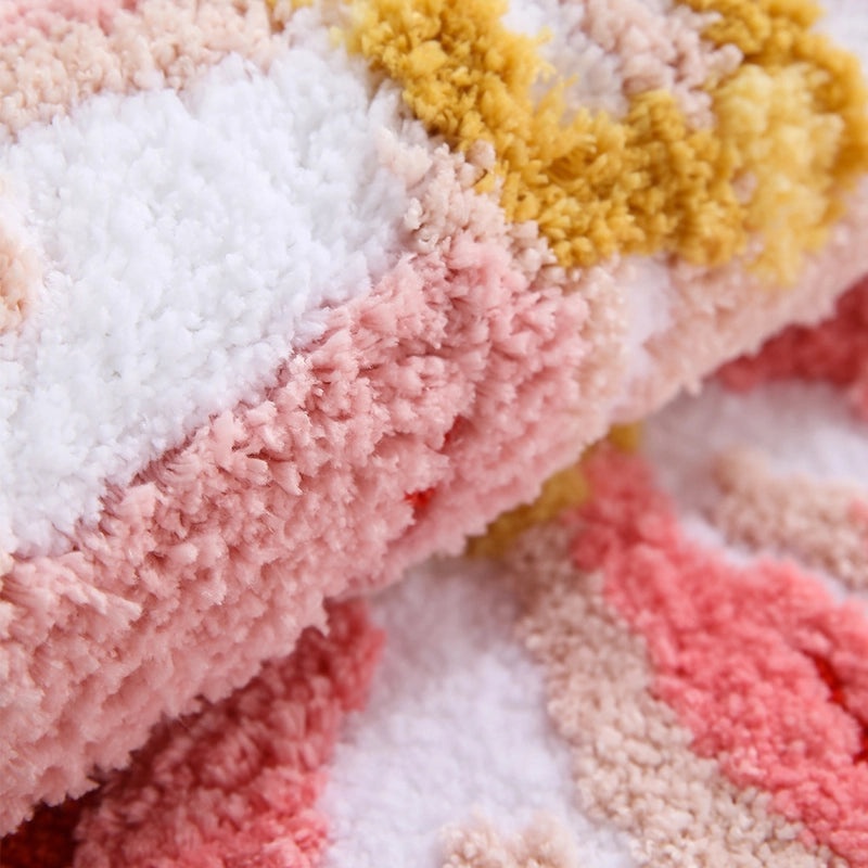 Starry Sky Floral Polyester Rug for Home Décor & Cleaning Supplies | Home & Living / Cleaning Tools