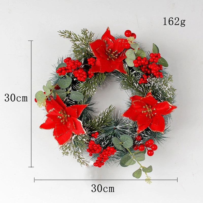 Minimalist Christmas Tree and Pine Cone Garland Decoration|Holiday Decorations