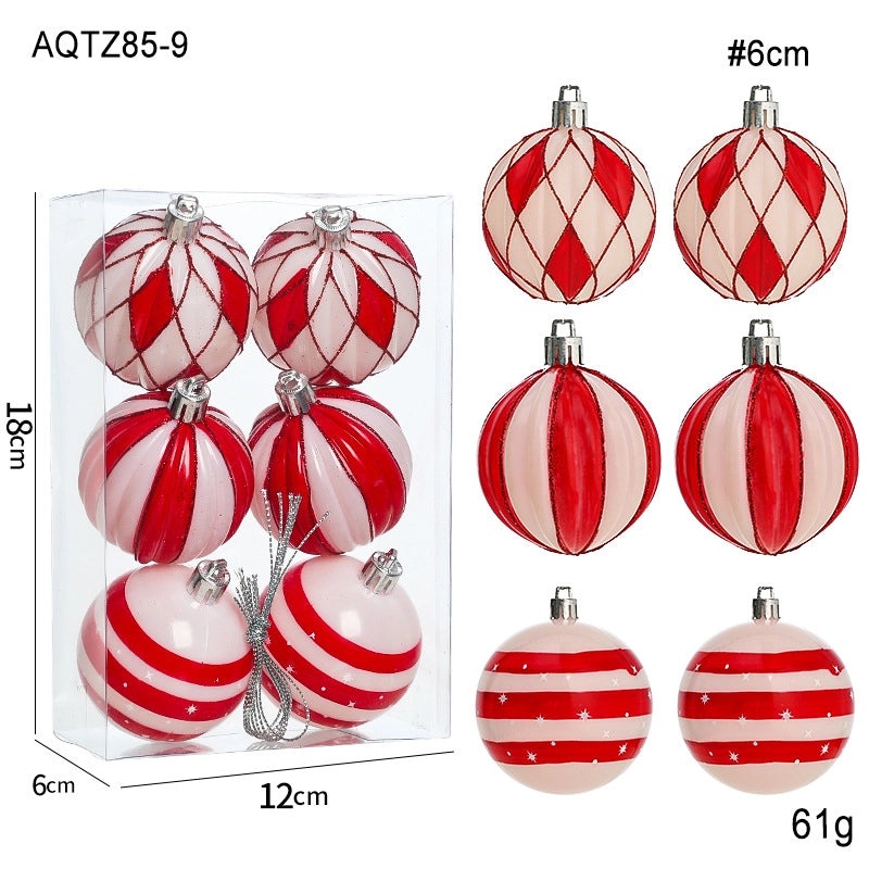 Christmas Luxury Plastic Ball Ornaments for Outdoor Party Hanging Decorations|Outdoor Decorations