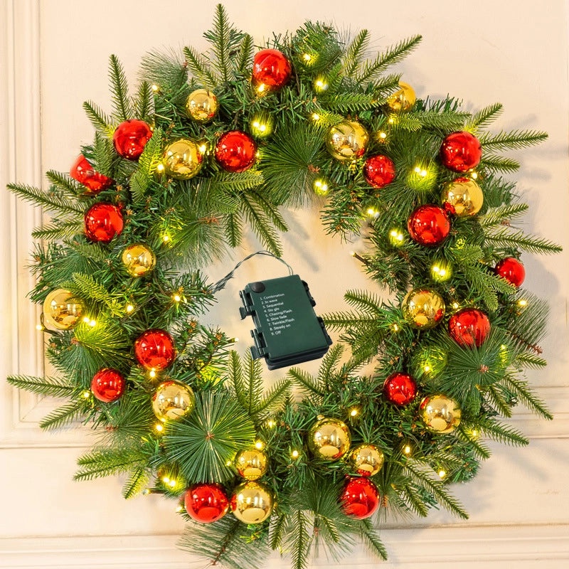 Christmas Rattan Garland 40CM 50CM 60CM Festive Holiday Decoration for Home|Christmas Decorations