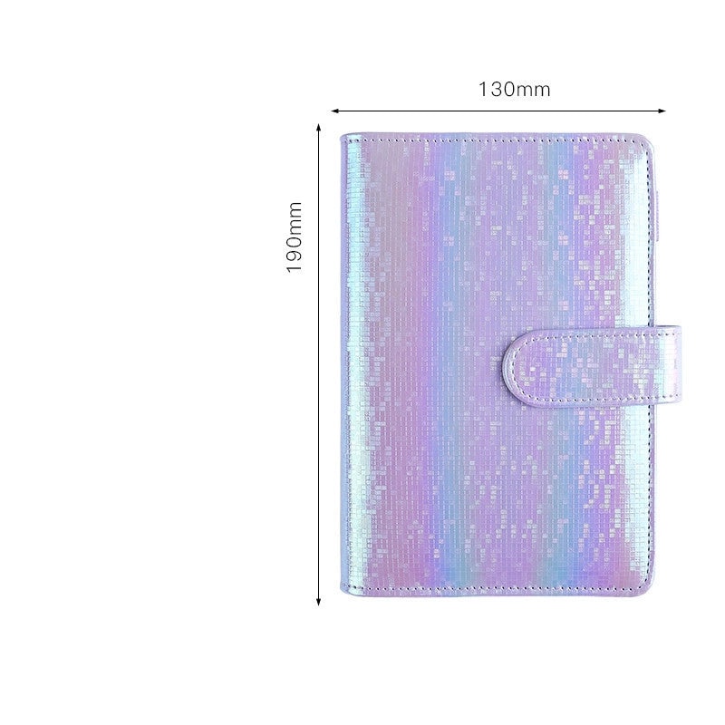 Solid Color Spiral Notebook with PU Leather Cover for School Learning|Stationery & Office Supplies