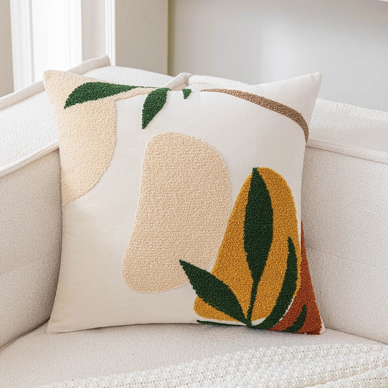 Panda Flower Watermelon Printed Polyester Pillow Covers for Couch Sofa Decor | Home Decor & Pillows