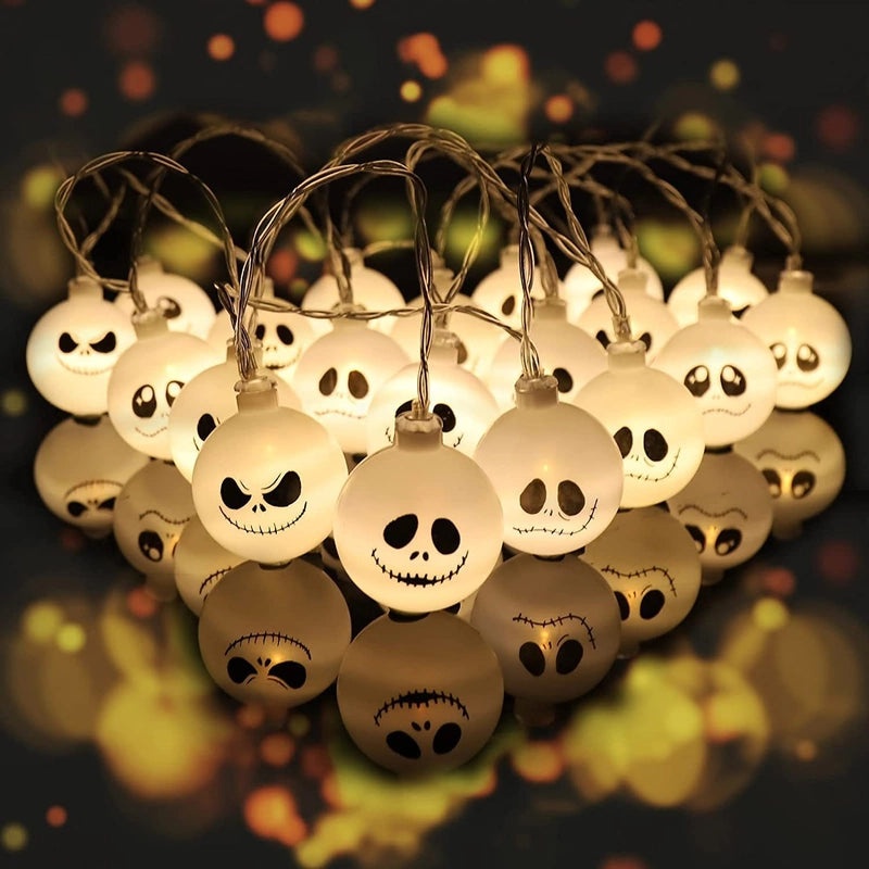 Halloween Minimalist Eye PVC String Lights for Family Outdoor Party|Home Decor & Lighting