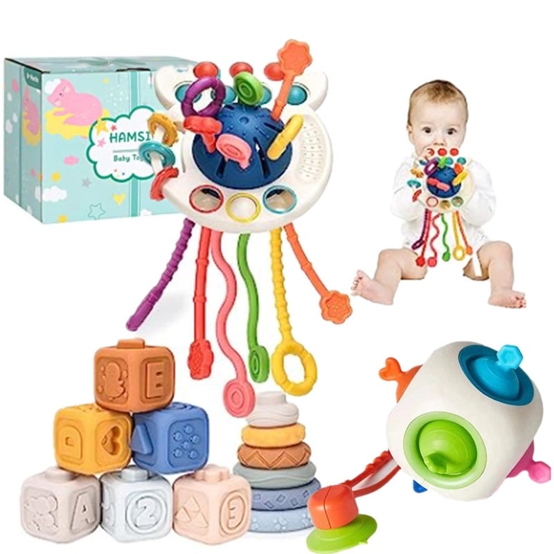 DIY Educational Finger Pumping Music Rubber Rings|Educational Toys