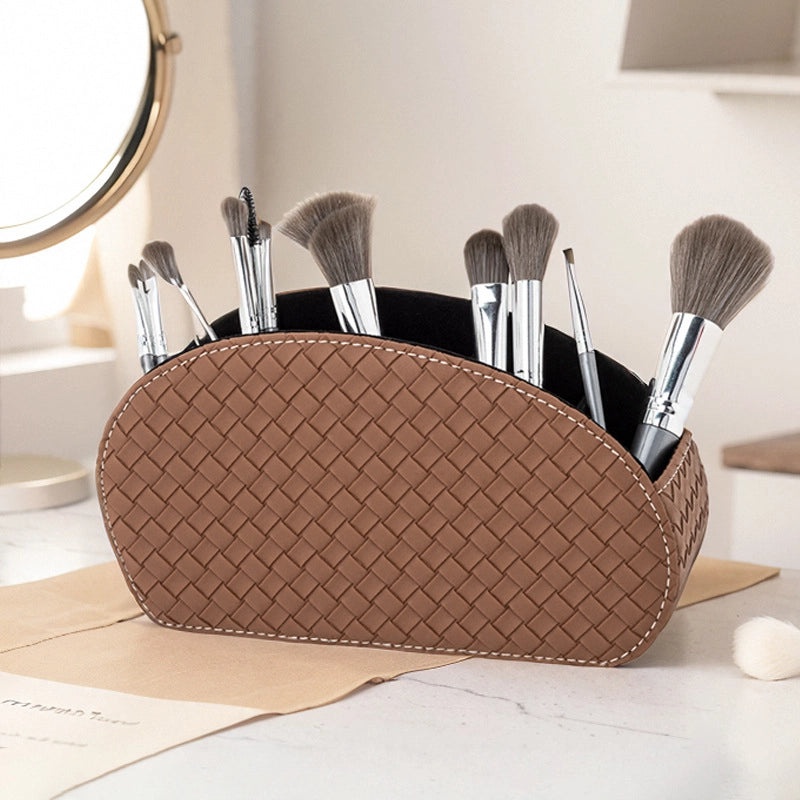 Classic Solid Color PU Storage Box for Daily Use|Home Storage & Organization