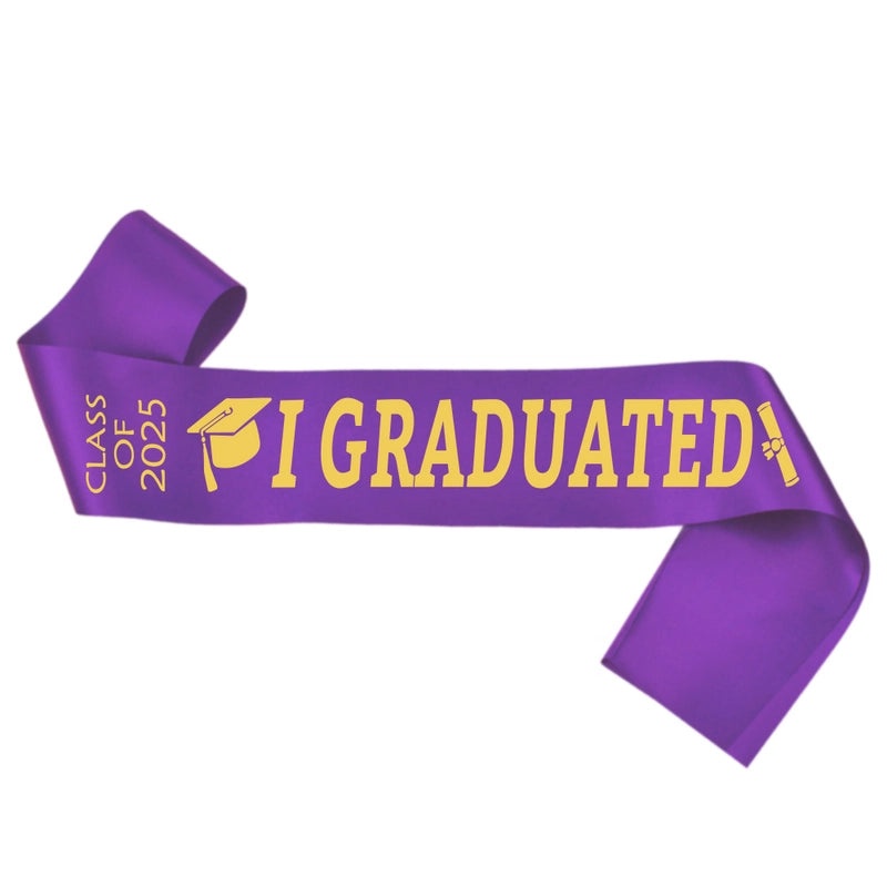 Graduation Season Crown and Shoulder Belt Set for Prom and Party | Accessories & Jewelry