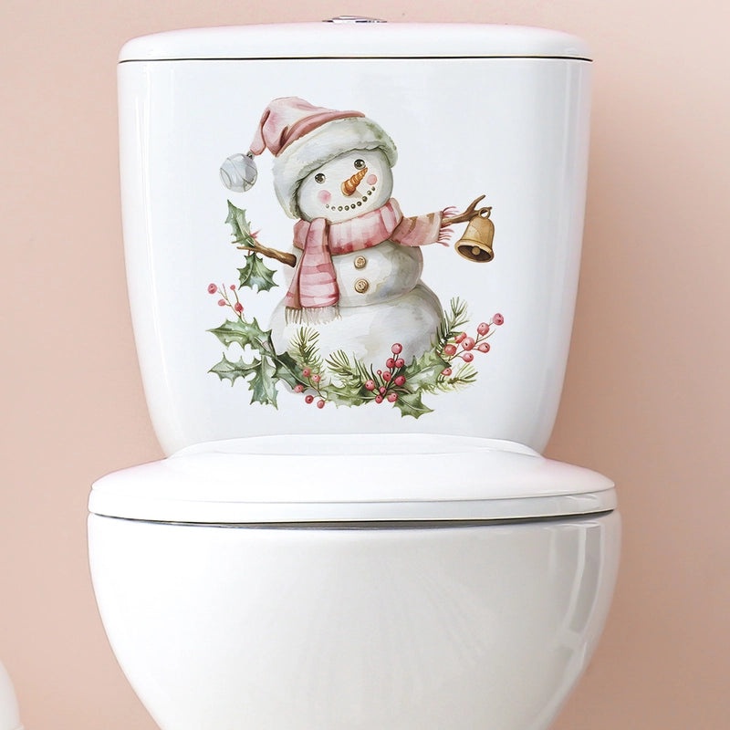 Festive Snowman Hanging Ornaments PVC Christmas Decorations|Holiday Home Decor