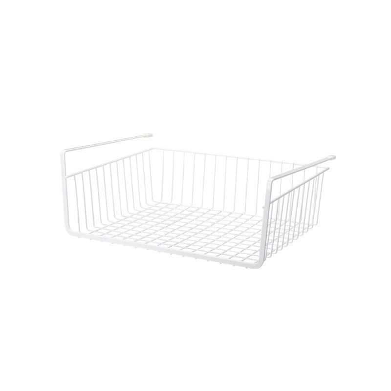 Durable Solid Color Iron Storage Rack for Casual Vacation Use|Home Organization & Storage