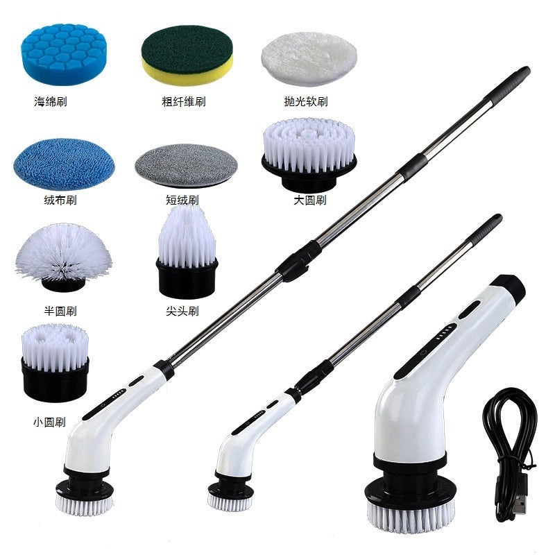 Minimalist Solid Color Plastic Cleaning Brush for Home Use|Household Cleaning Tools
