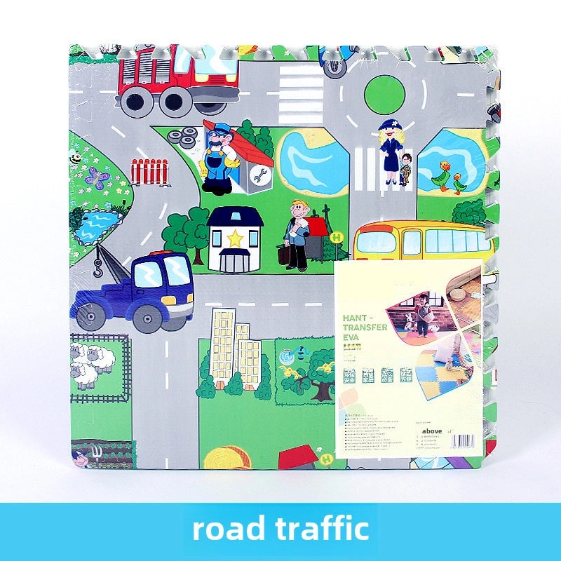 Thick Foam Puzzle Floor Mat for Kids Baby Crawling Climbing Soft Play Area Mat|Children's Playroom Accessories