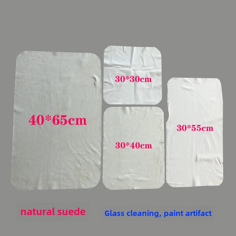 Premium Deerskin Car Towel 30x40cm | Car Care Accessories