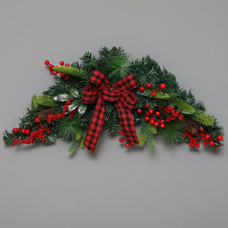 Christmas Rattan Garland Door Hanging Pendant for Living Room Window and Wall Decoration|Home Decor