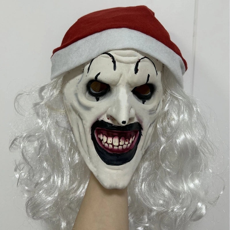 Gothic Halloween Clown Emulsion Mask for Festival Party | Halloween Masks & Party Accessories