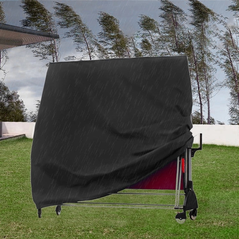 Waterproof Dustproof Table Tennis Table Cover 210D Silver Oxford Cloth for Outdoor Indoor Use|Sports & Outdoors