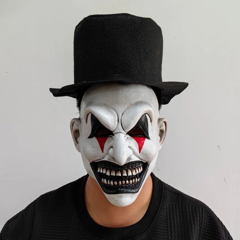 Gothic Halloween Clown Emulsion Mask for Festival Party | Halloween Masks & Party Accessories