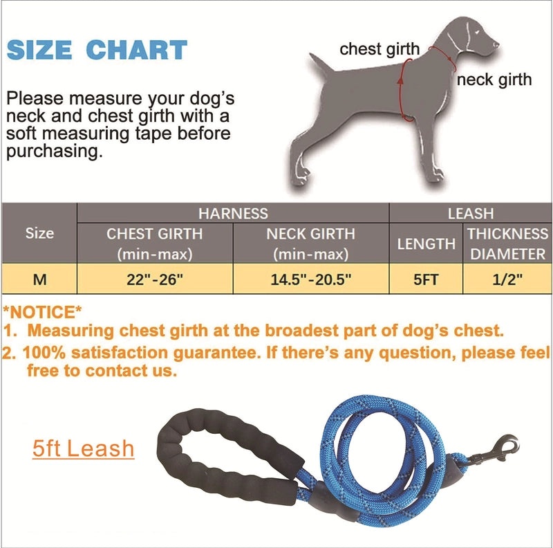Reflective Breathable Dog Vest Leash Chest Strap Adjustable Cat and Dog Leash|Pet Supplies Leashes & Collars