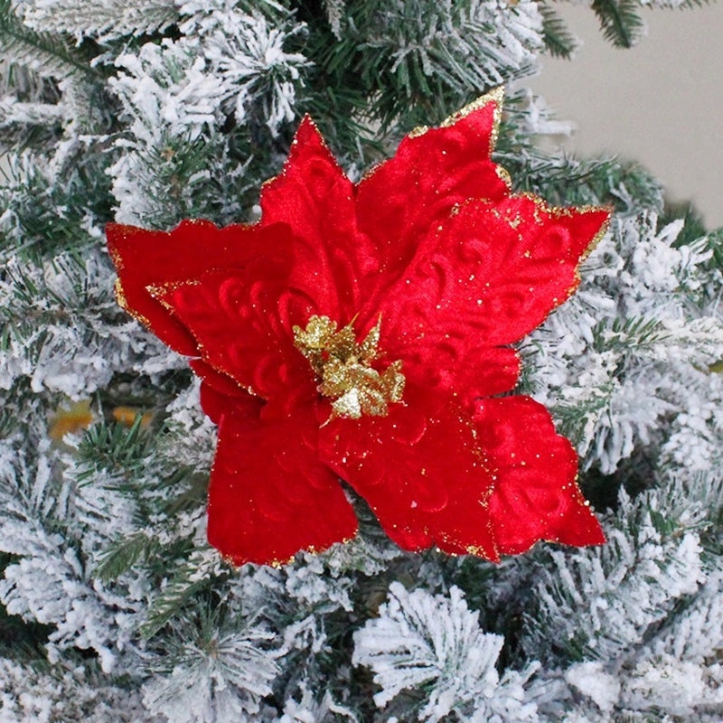 Festive Christmas Artificial Flower Decoration for Indoor Family Gatherings|Home Decor and Artificial Plants
