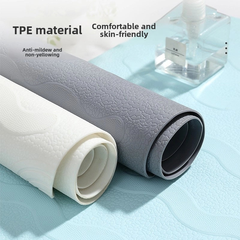 Non-Slip TPE Bathroom Mat for Home and Hotel | Bath & Shower Accessories
