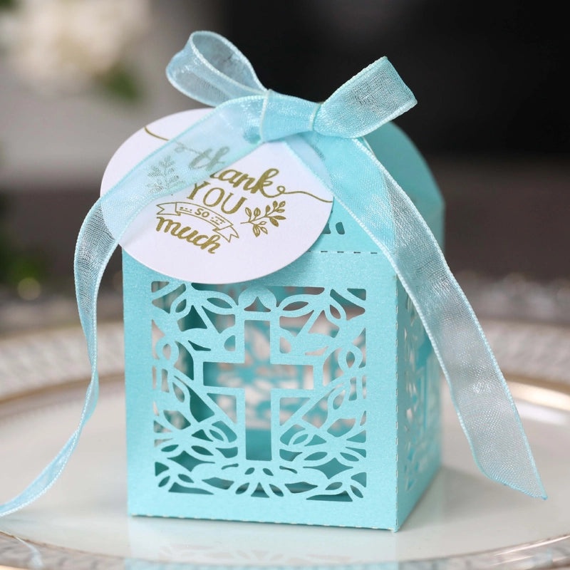 Elegant Solid Color Candy Box for Wedding Party Favor|Party Supplies & Wedding Decorations
