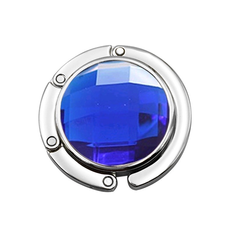 Acrylic Gem Hanging Bag Hook for Ladies - Multi-color Desktop & Fireplace Christmas Stocking Holder | Home & Kitchen Accessories