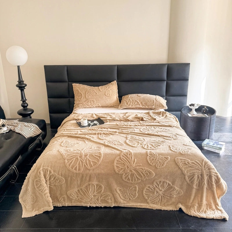 Cozy Soft Solid Color Polyester Throw Blanket|Home & Living Textiles