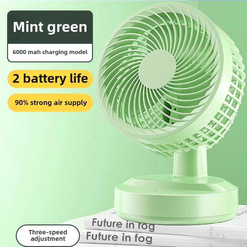 5-inch Mini USB Silent Electric Desktop Fan Compact Small Circulating Fan for Office and Home Use|Home & Office Fans
