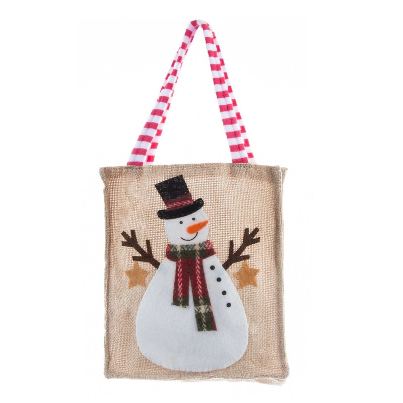 Cute Christmas Santa Claus Snowman Elk Gift Bags | Holiday Gift Wrapping Supplies