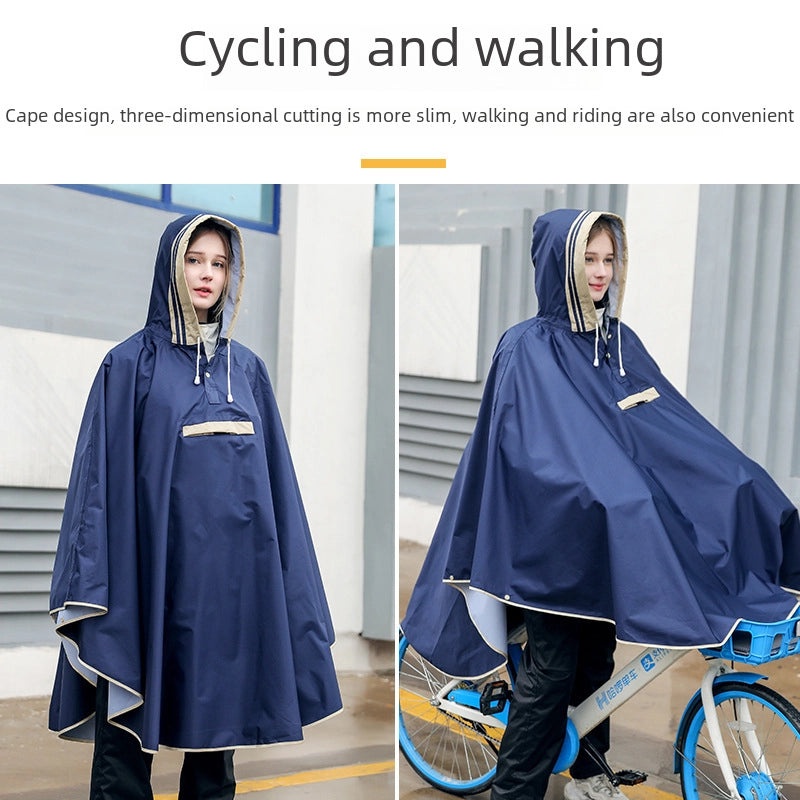 Kids Waterproof Rain Poncho for Schoolbags Korean Style Children Boys Girls Electric Scooter Raincoat|Kids Rainwear