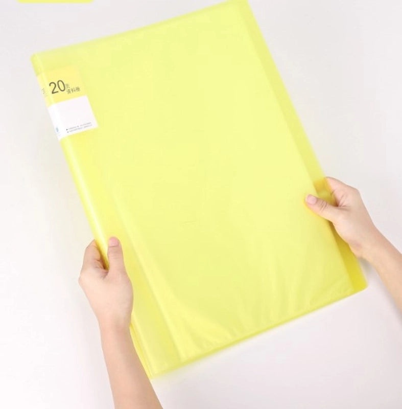 A3 A2 Info Booklets with 4-Open Folders | 4K Sketch Drawing Album & 8K Art Collection Loose-Leaf Binder | Art Supplies & Stationery