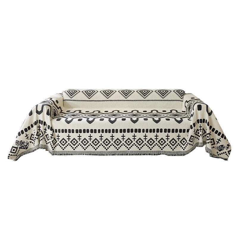 Bohemian Chenille Full Sofa Cover Four Seasons Universal Dustproof Sofa Blanket Sofa Towel|Home Textiles & Furniture Accessories