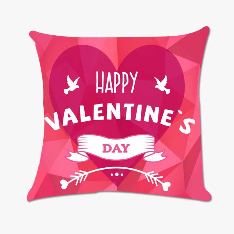 Valentine's Day Minimalist Letter Pillowcases for Couch and Sofa Super Soft Decorative Covers|Home Decor Cushions