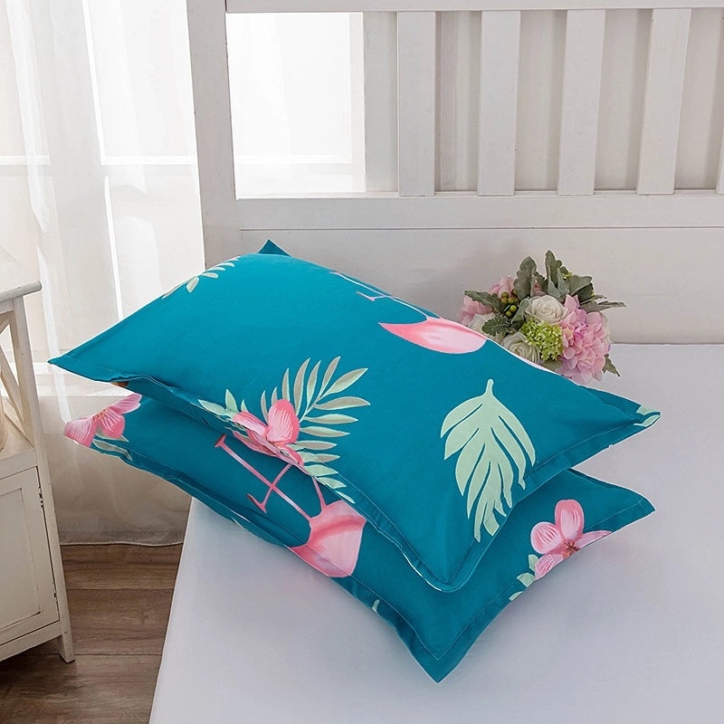 Soft Skin-friendly 100% Cotton Pillowcase for Children and Students | Home & Bedding